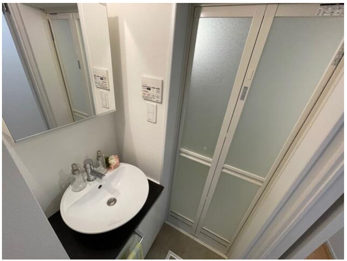 CB王子ルシエルの独立洗面台