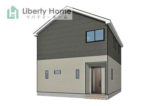 土浦市小松第7　新築戸建　2号棟の完成予想図|ご予約をいただければ、『平日の空いた時間』『周辺物件まとめて見たい』『1件だけ見たい』ももちろん可能です♪
お気軽にお問合せください♪