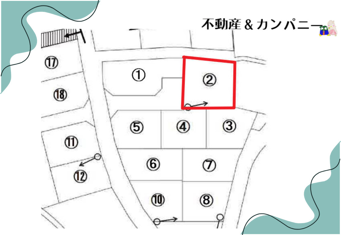 伊予市尾崎のおトチ2号地　伊予市尾崎の売土地