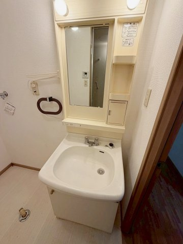 ハーモニーマンションA棟の洗面所