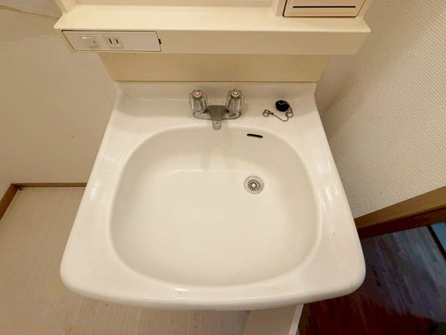ハーモニーマンションA棟の洗面所