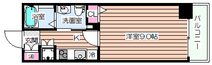【間取り】 | エスライズ四ツ橋