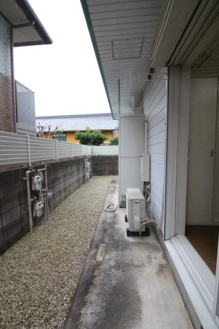 アクシス豊田のバルコニー