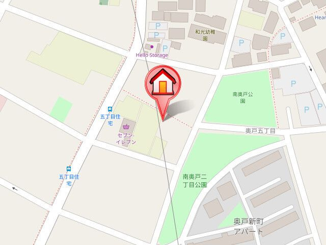 メゾン・ドゥ・スールの地図
