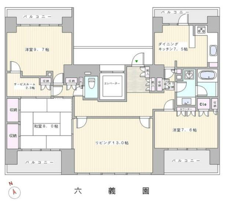 【間取り】