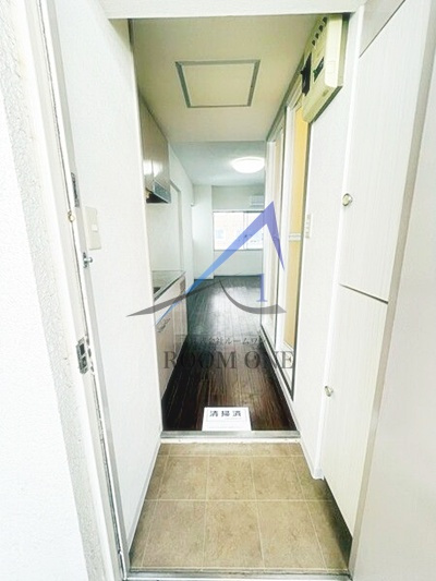 中銀日本橋マンシオンの玄関|玄関です。