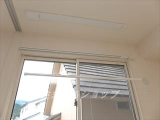 広島市安佐北区三入２丁目のアパートのその他|室内物干し