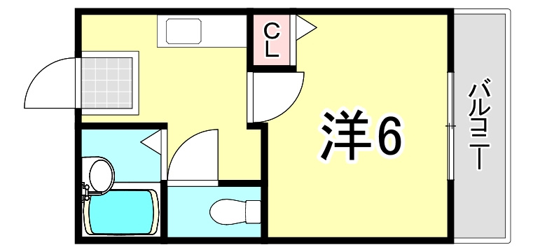 アウレリア甲子園の間取り