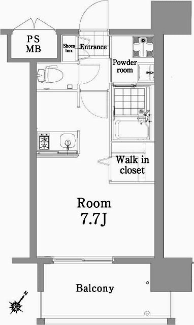 新品家具付きマンション西中洲12A(KaGood福岡)