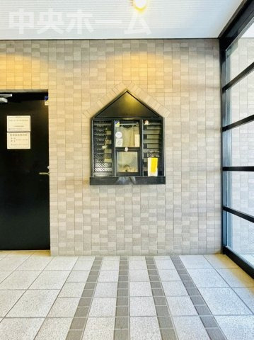 コスモプレイス亀戸の現況写真|受付(管理人室)。