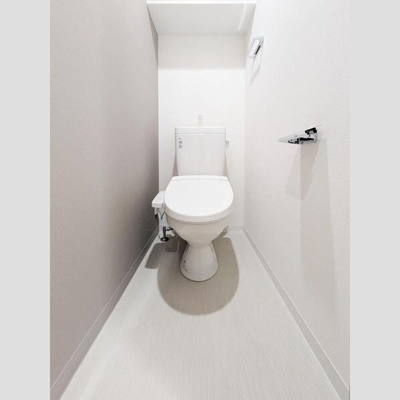 【トイレ】 | ミラージュパレス大阪ドームProsper | 落ち着いた色調のトイレです