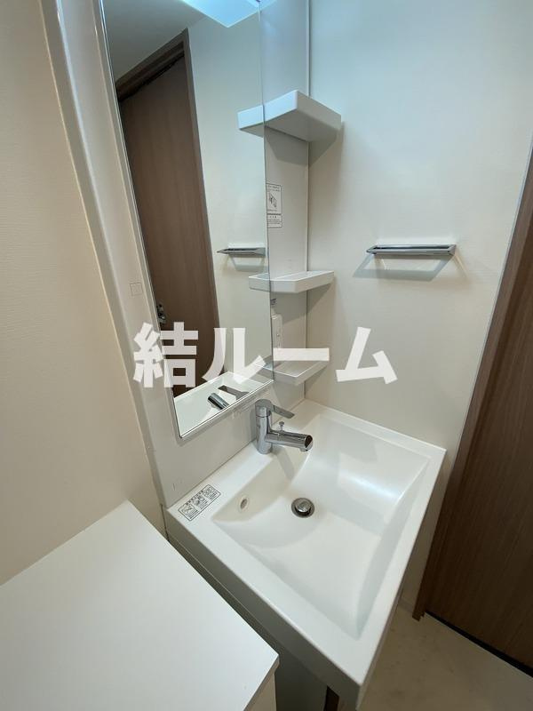 板橋区高島平１丁目の賃貸マンションの洗面所