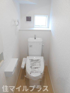【トイレ】 | 二本松市郭内2丁目新築一戸建て6棟 | トイレも気になるポイント