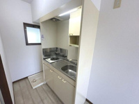 収納もついたキッチン