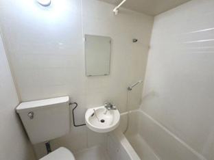 鏡付きの洗面化粧台