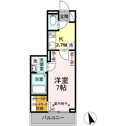 【間取り】 | 1Kの間取りです！