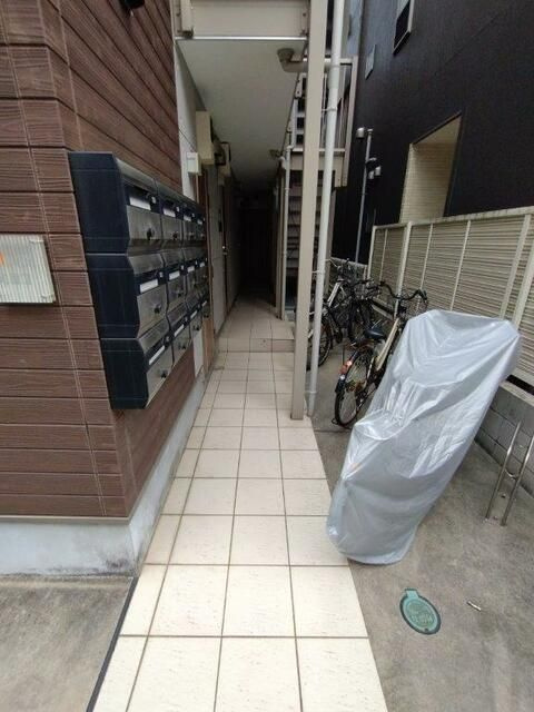 Glanz町屋Ⅱのエントランス
