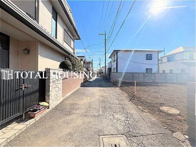【前面道路含む現地写真】 | 西東京市富士町2丁目　売地　全1区画
