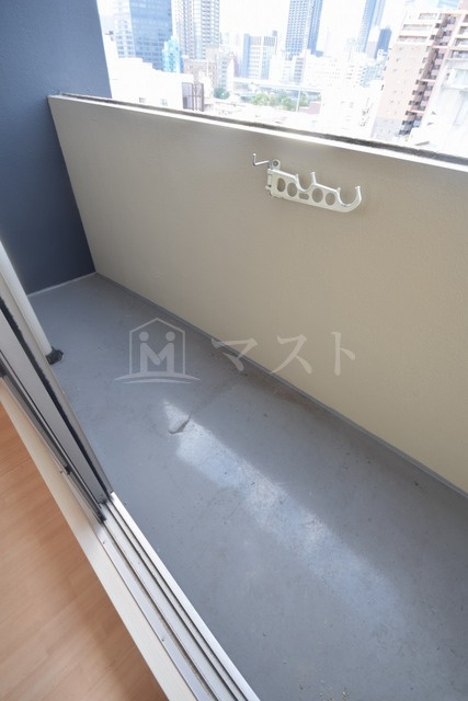 マロット天神橋のバルコニー