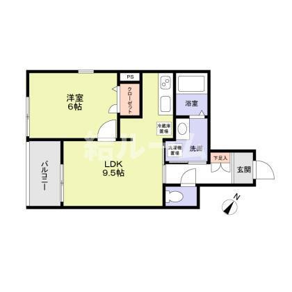 練馬区旭丘１丁目のアパートの間取り