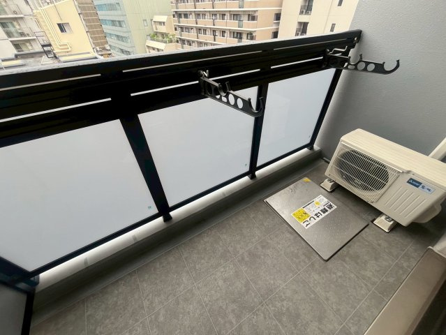 WORVE大阪本町のバルコニー