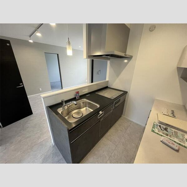 Garage Villa Shivers Aのキッチン