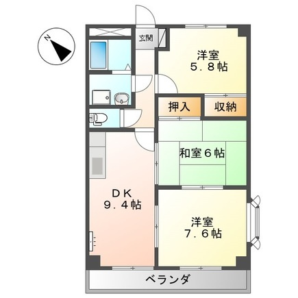 メイプルハウスの間取り