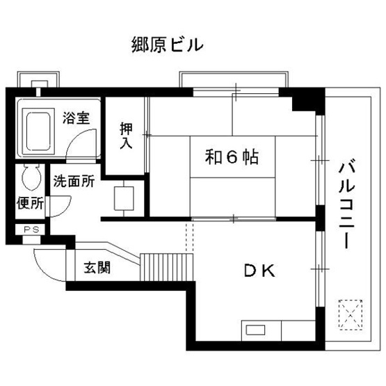 【間取り】 | 郷原ビル