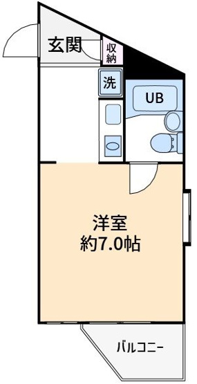【間取り】 | パレドール西国分寺(パレドールニシコクブンジ)