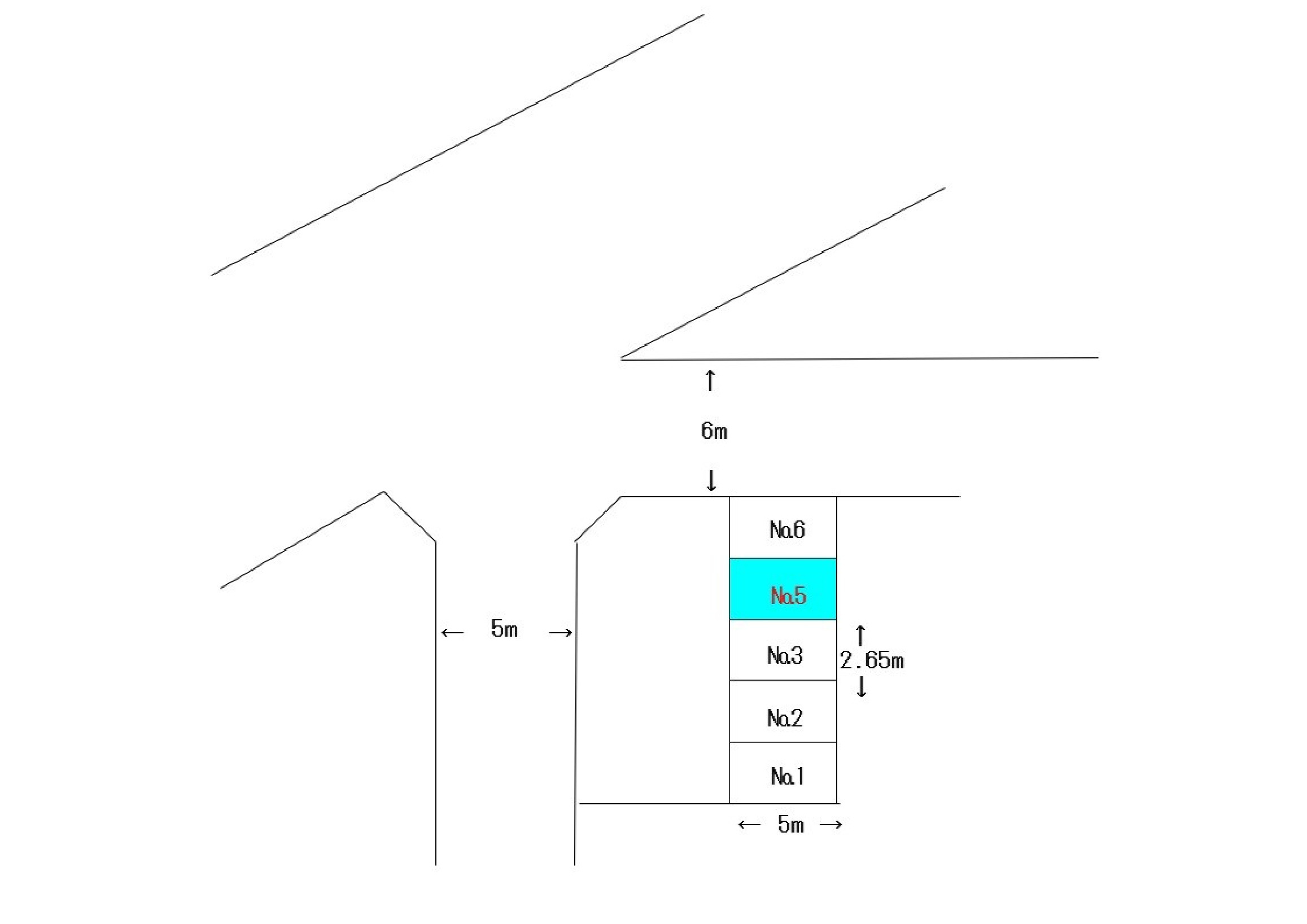 駐車場いしだの区画図