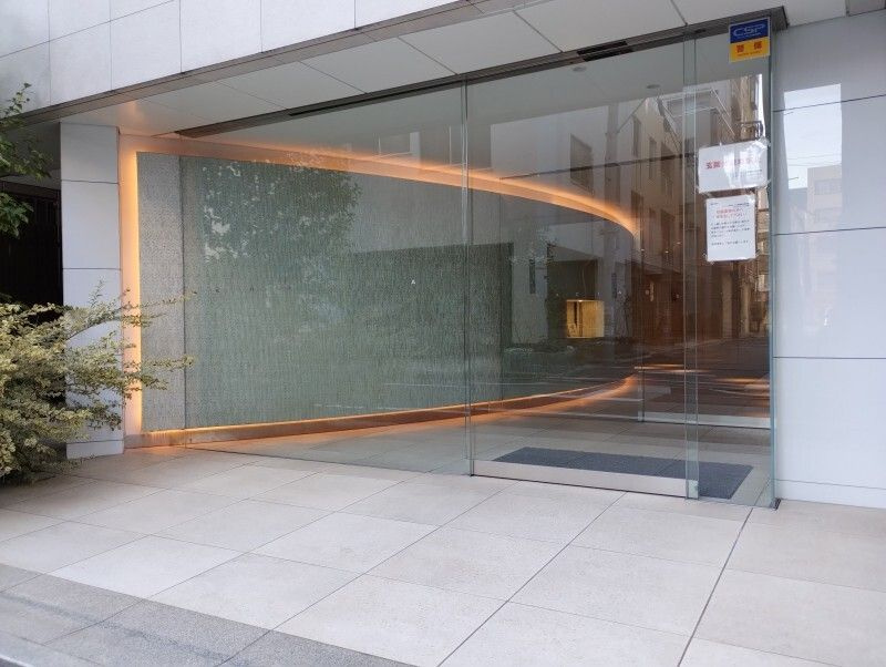 クレイシア菊川のエントランス