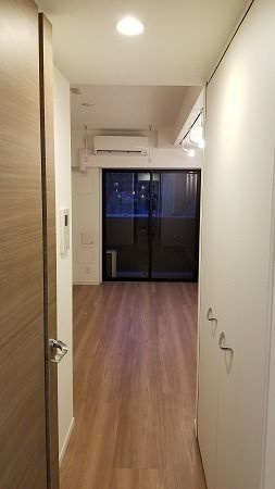 クレイシア菊川の玄関