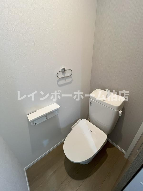 特典：仲介手数料が無料です!!のトイレ|落ち着いたトイレです