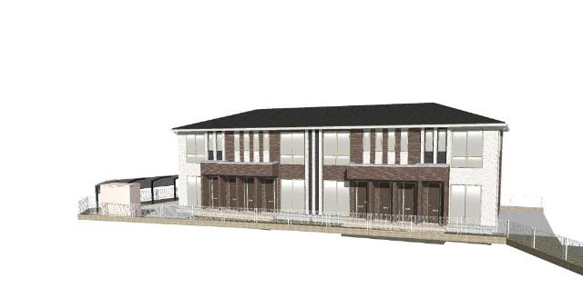 加古川市平岡町　新築アパート