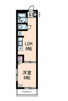【間取り】 | メゾン・アメニテ | 間取りです。