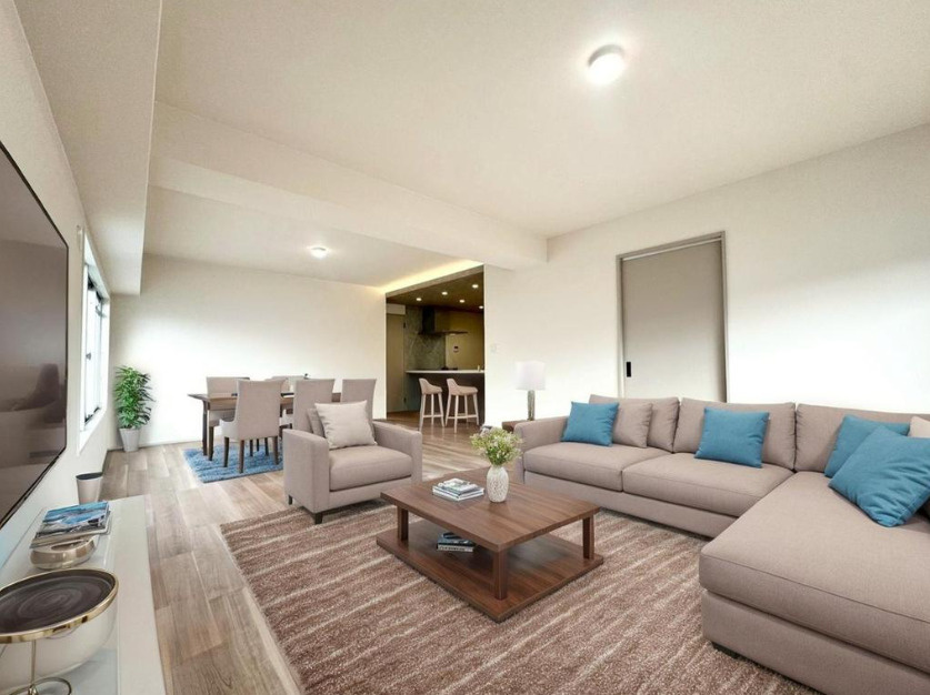 【居間・リビング】の画像