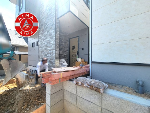 筑紫野市光が丘５丁目第1-2棟（2号棟）　の外観：施工例|おでかけの時も帰った時も、「我が家」を最初に感じでもらえる素敵な空間に。