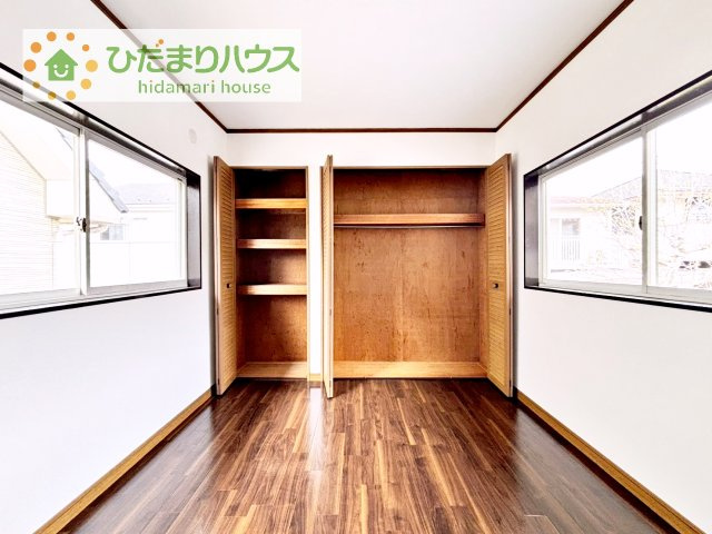 【収納】 | つくば市下広岡　中古戸建 | 全室にクローゼットが付いていて、お部屋の住空間もスッキリ広々使えそうです(^^)