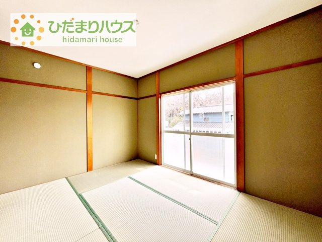 【和室】 | つくば市下広岡　中古戸建 | 机にベットを置けば子供部屋の完成です！