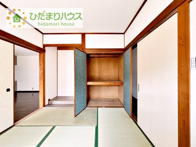 【収納】 | つくば市下広岡　中古戸建 | 和室にも大容量のクローゼット完備！
お布団やお子様のおもちゃなどがスッキリ収納できますね(^^♪