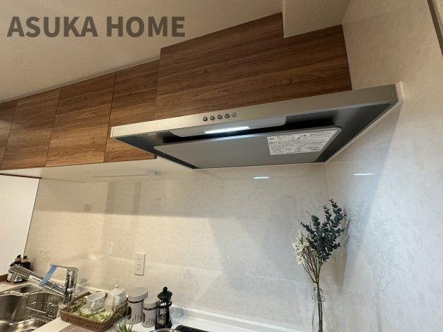 ライオンズグローベル本牧のキッチン|お手入れも楽々できるシンプルな構造になっているので、お掃除時の時も安心ですね。