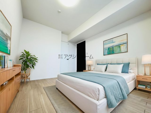 フォーラスタワー所沢の寝室|洋室7帖（家具はCG画像での表示になります）