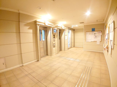 【その他共用部分】 | エレベーターは2基あり通勤時でも便利です♪