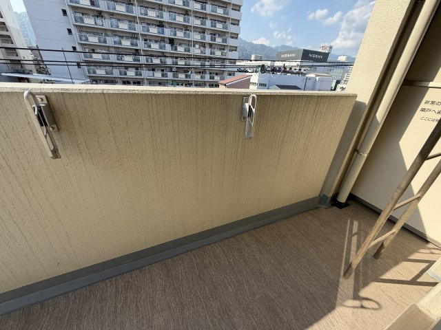 レジデンス三宮東グルーブのバルコニー