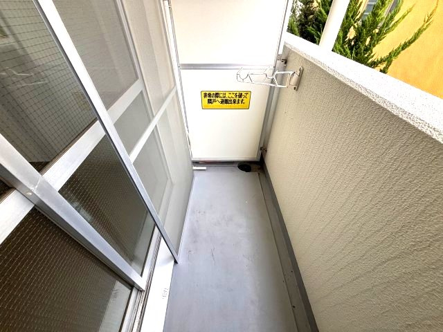 アンジュ　パンシオンのバルコニー