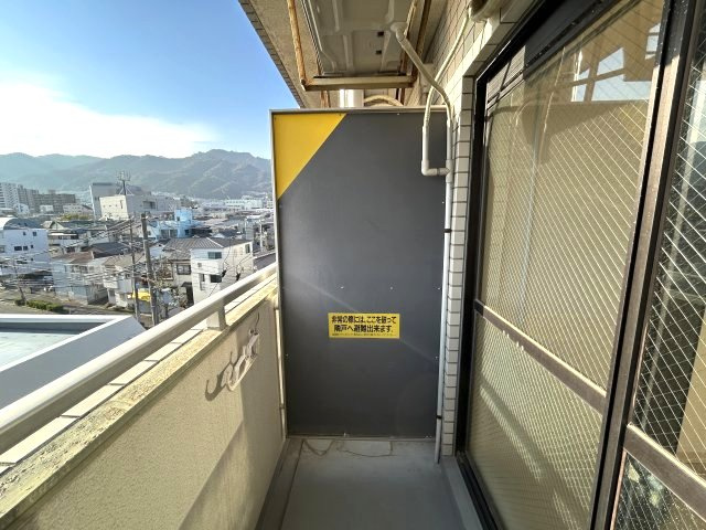 メゾン・ド・六甲パートⅠのバルコニー