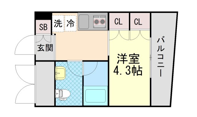 ＰＨ４の間取り