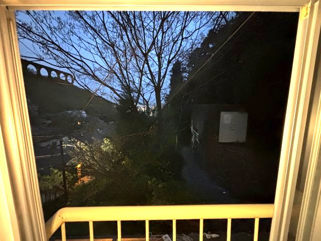 岡本梅林住宅６号棟の展望