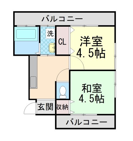 スエヒロマンション　の間取り