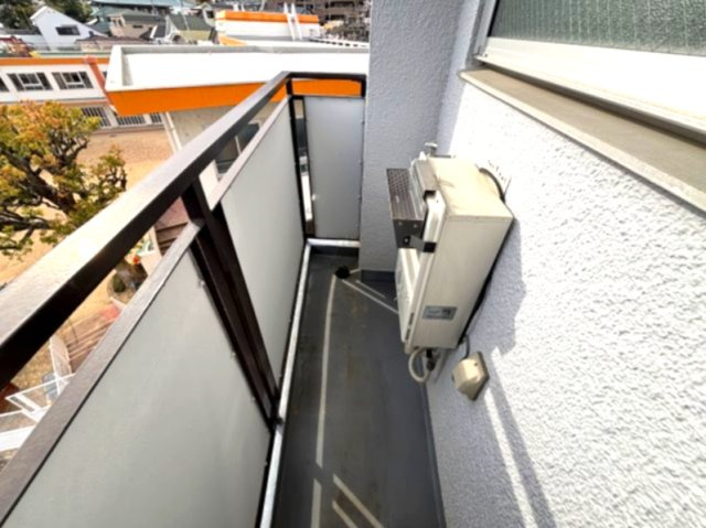 シャトー御影のバルコニー